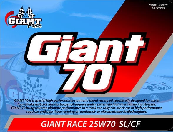 GIANT 70 25W70 – Available sizes: 5L, 20L