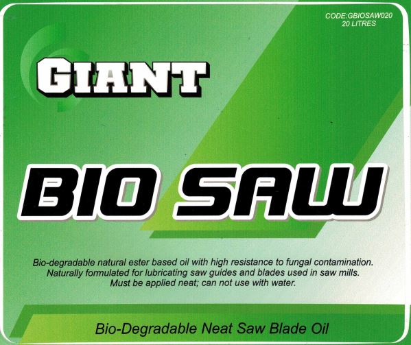 GIANT BIO SAW – Available sizes: 20L, 200L