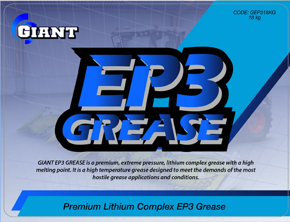 GIANT EP3 GREASE – Available sizes: 18kg