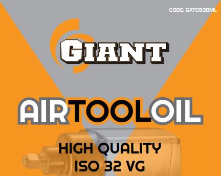 GIANT AIR TOOL OIL – Available sizes: 500ml